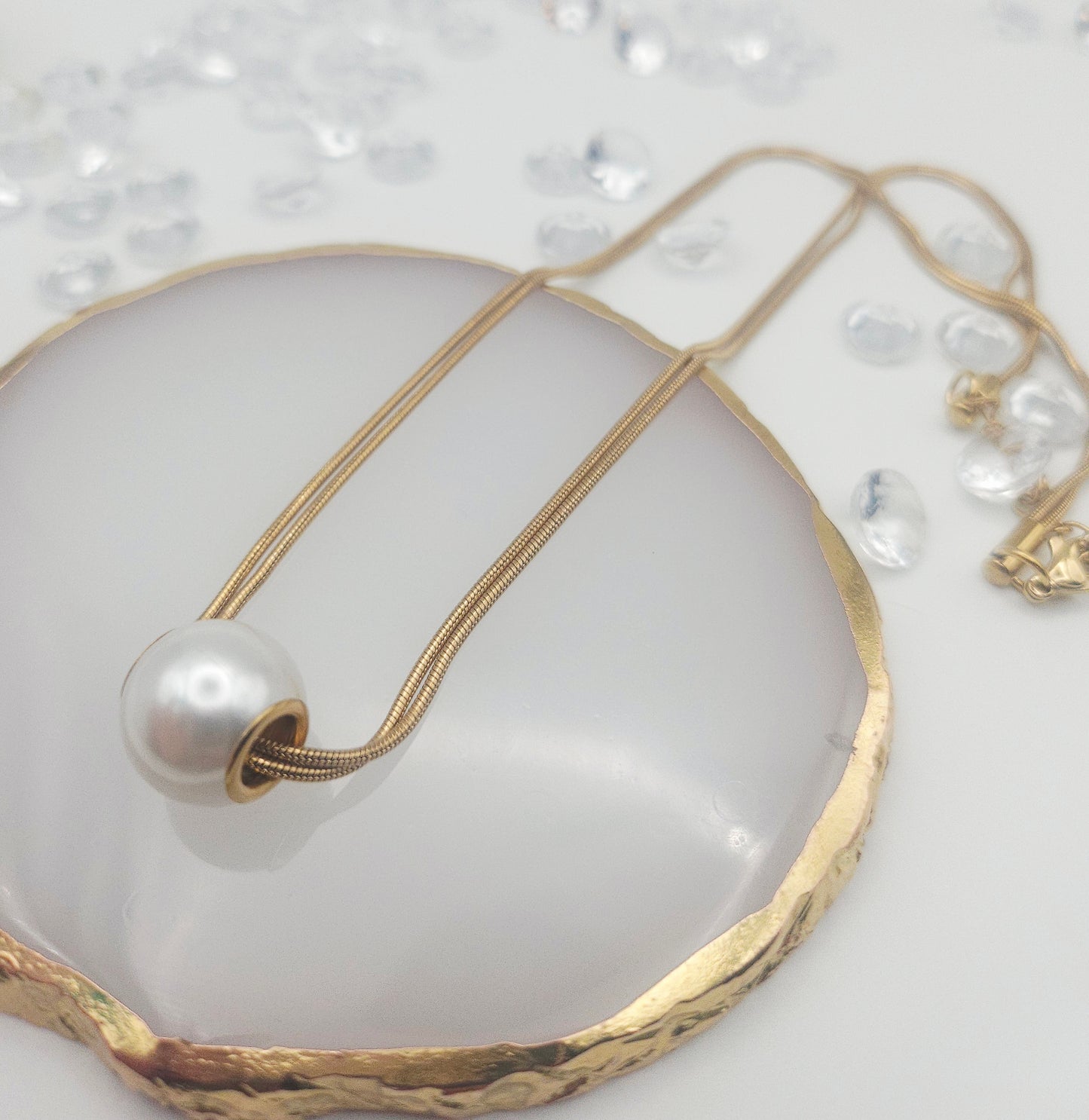 Collier Opaline 🌸