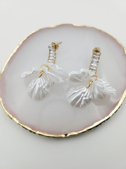 🌸 Boucles d’oreilles Rhéa 🤍