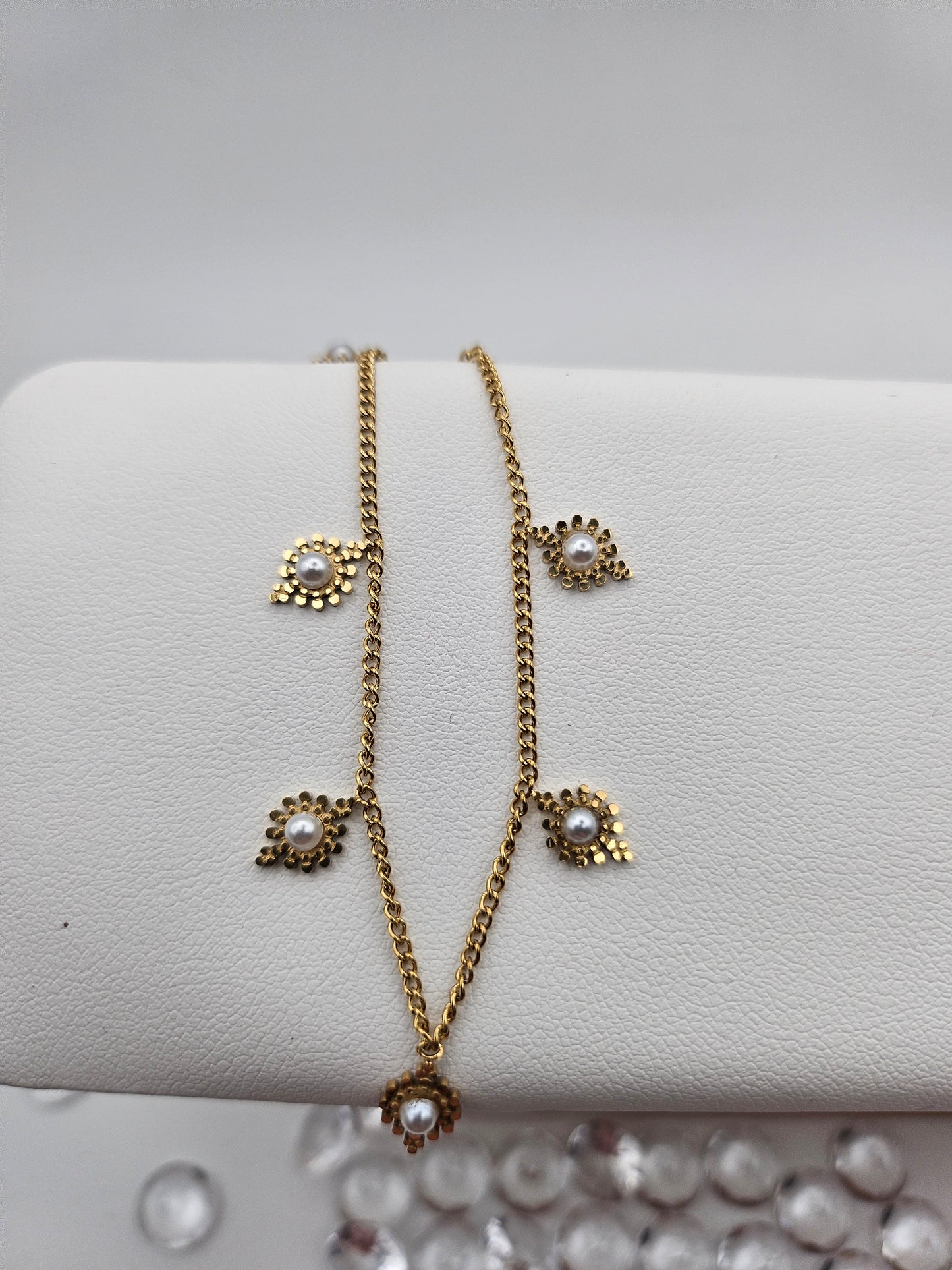 🌙 Collier Lunaflora 🌸