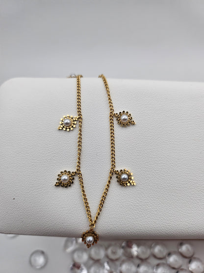 🌙 Collier Lunaflora 🌸