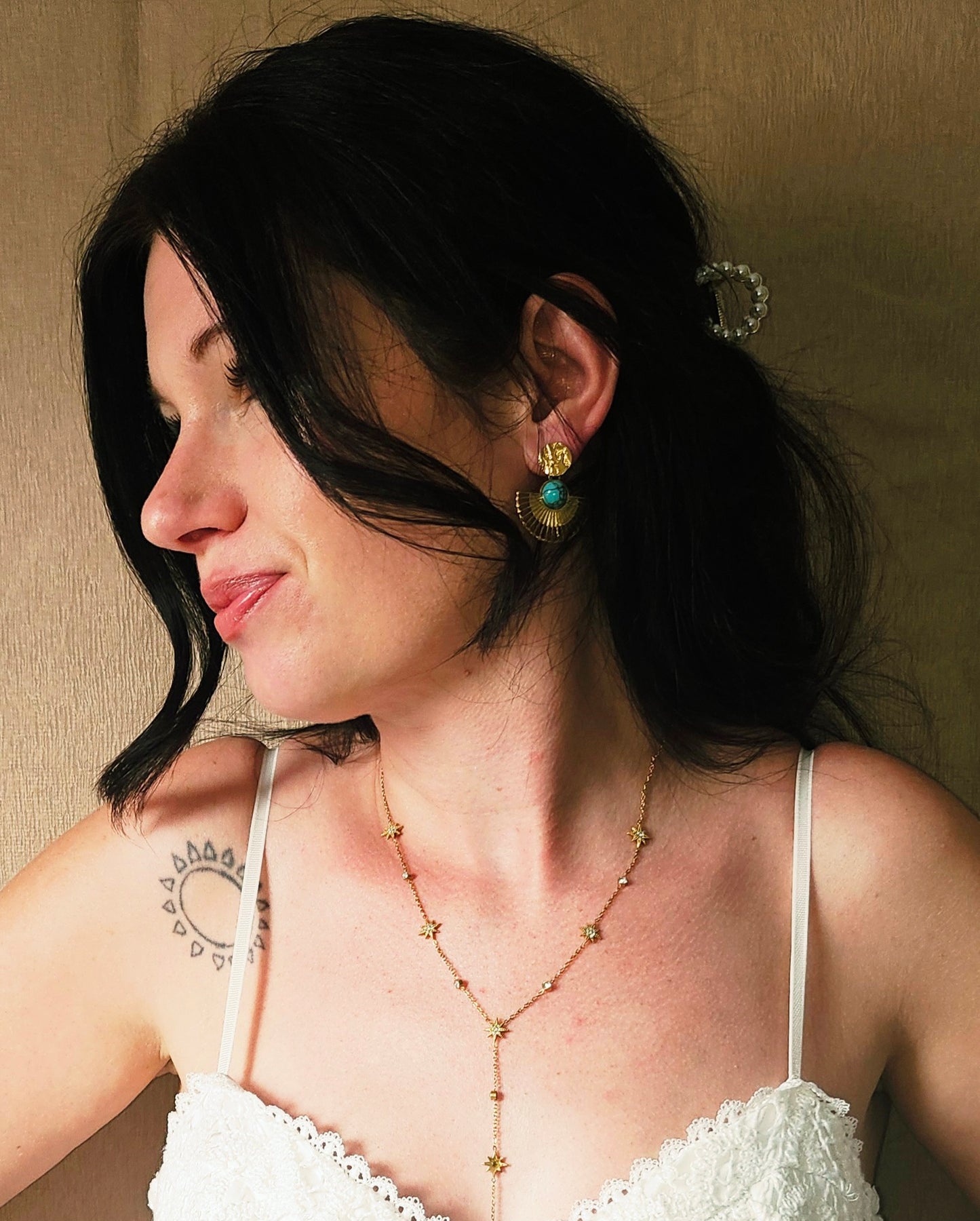 ☀️ Boucles d'oreilles Aura ✨